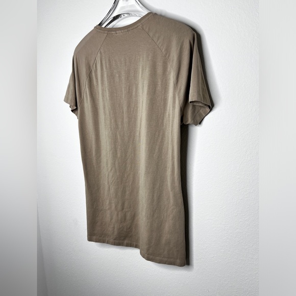 ASOS Cutout Beige Raglan Top Mens Sz XL - Picture 5 of 6